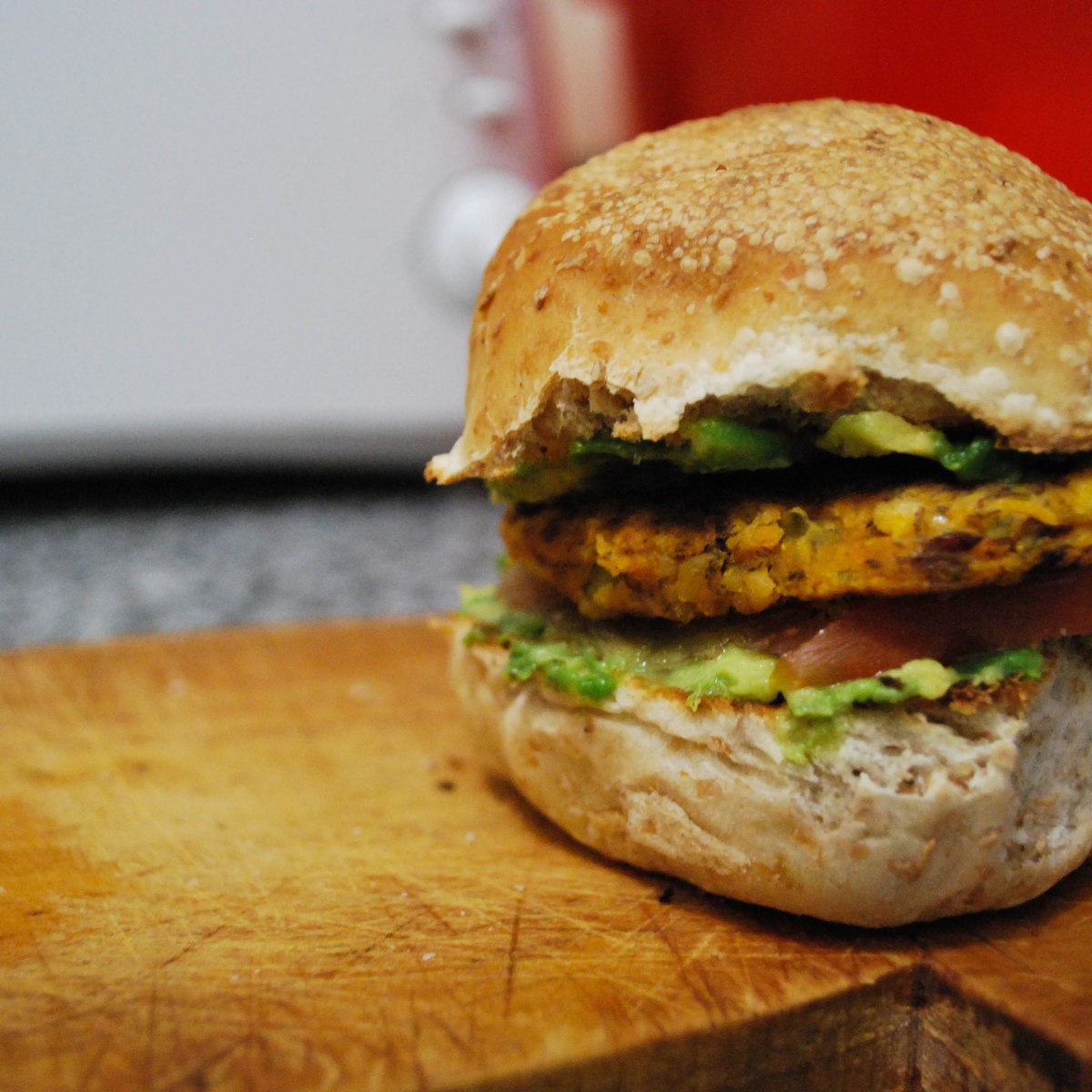 Cajun-Spiced Veggie Burgers