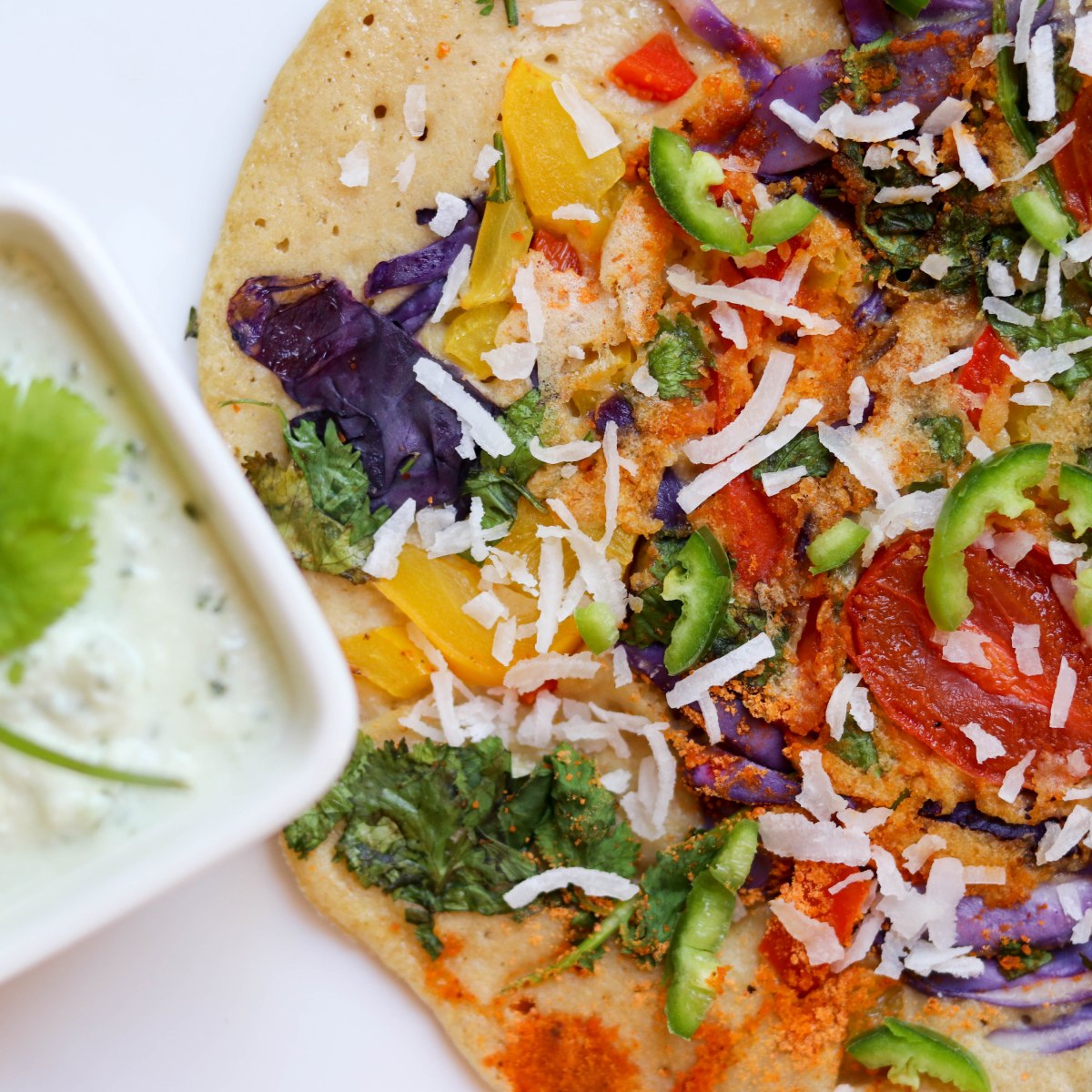 Masala Cakes (“Uttapam”) + Coconut Cilantro Chutney | PA&nbsp;School!