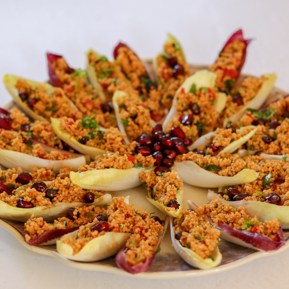 Harissa Couscous Stuffed&nbsp;Endive
