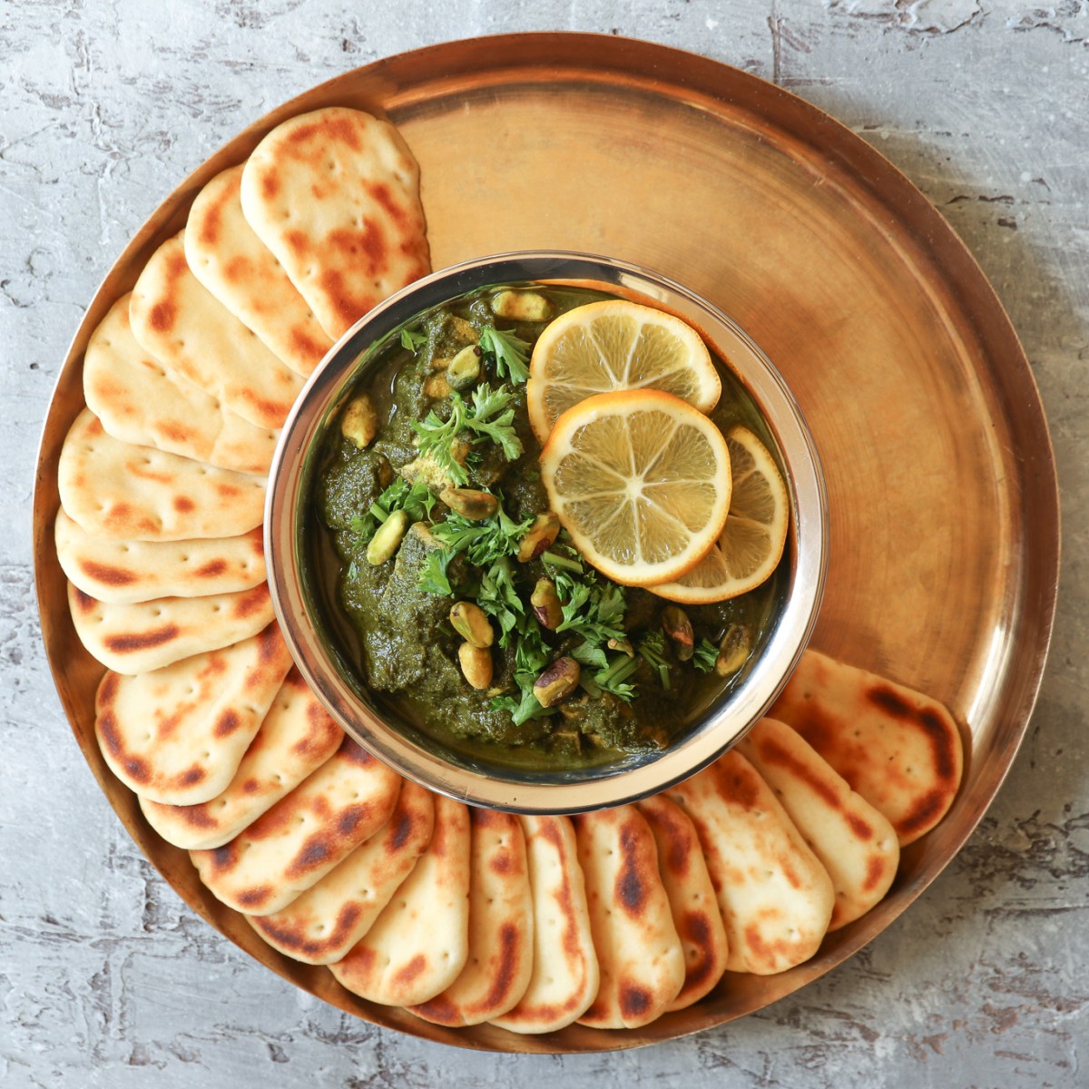 Vegan Moringa Palak “Paneer”