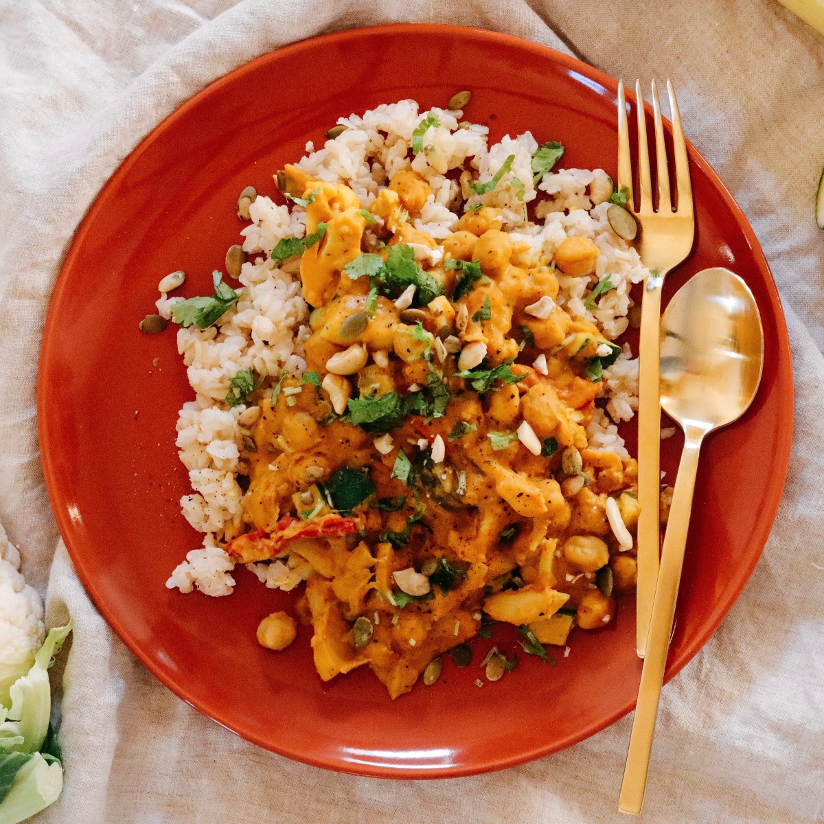 Coconut Chickpea Pumpkin&nbsp;Curry