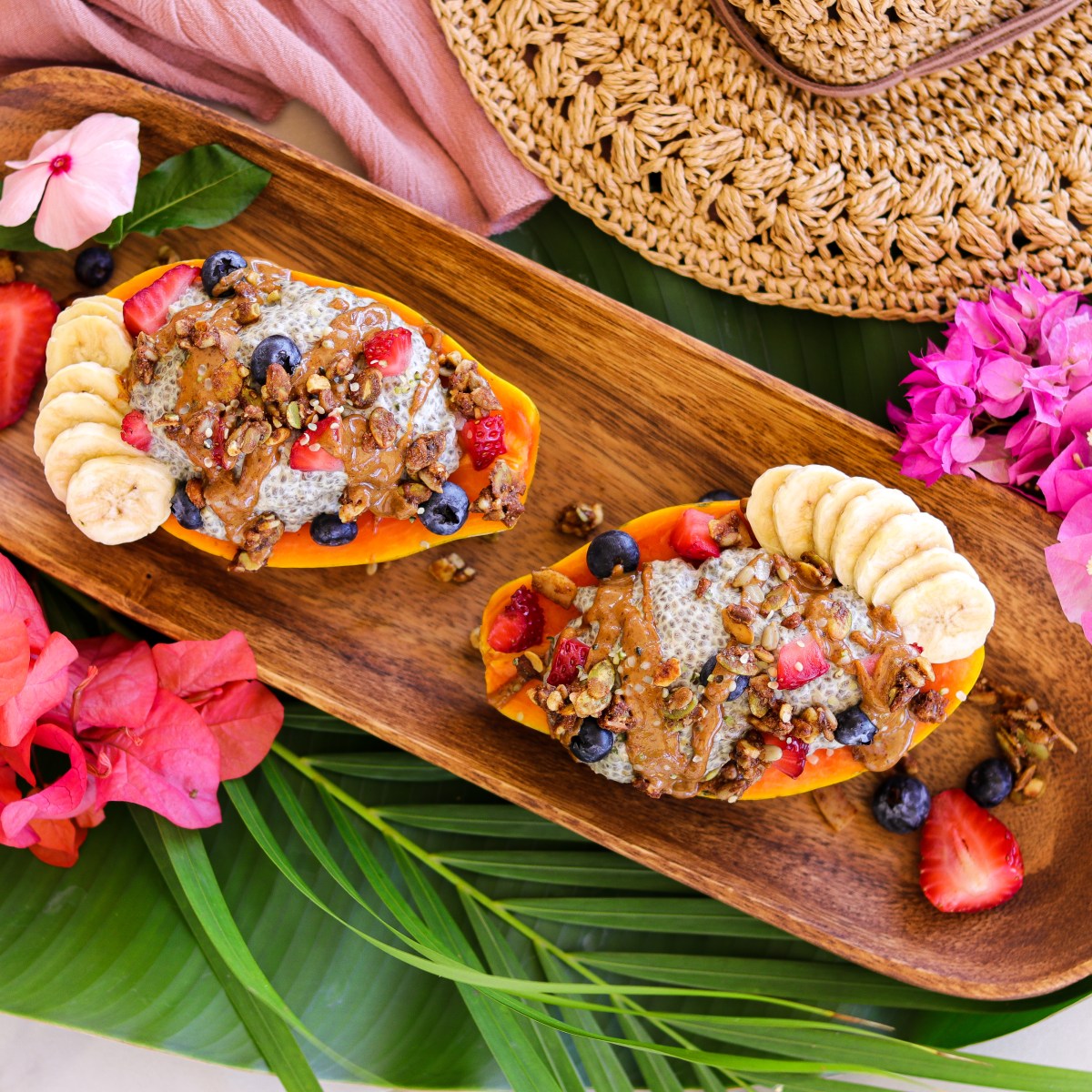 Papaya Lime Chia&nbsp;Boat