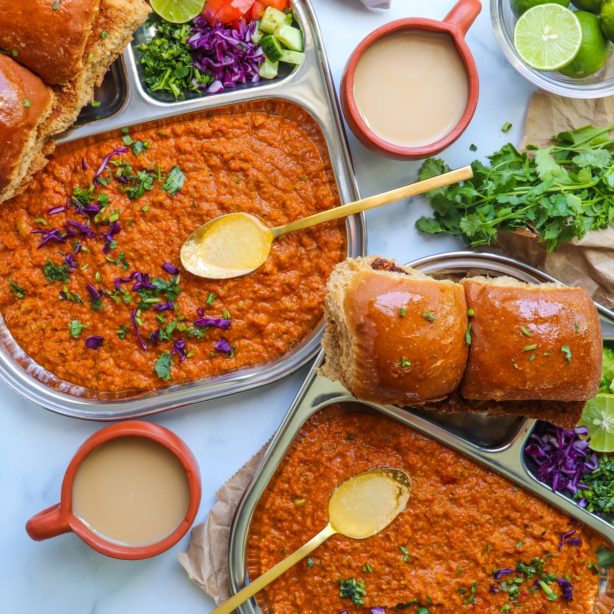 (Guilt-free) Mumbai Pav&nbsp;Bhaji