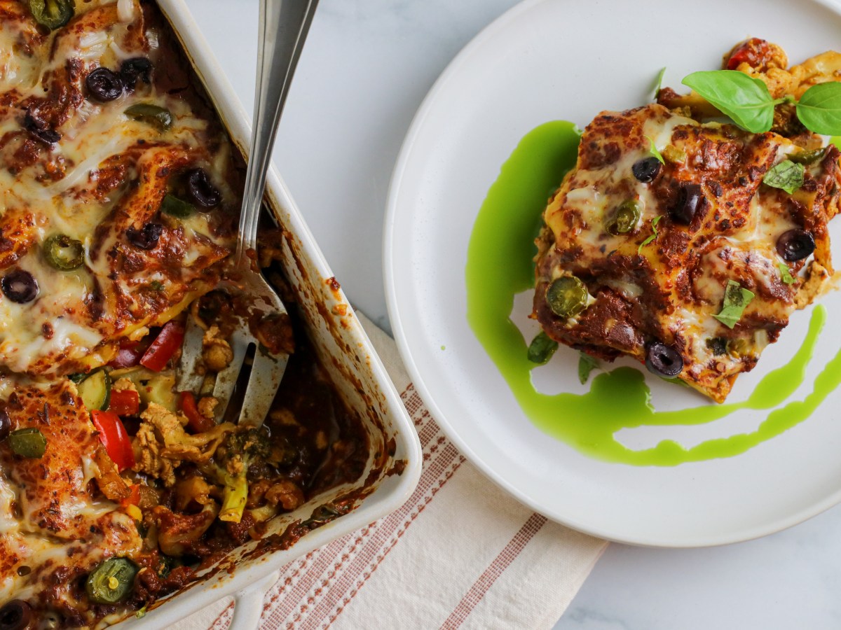 Easy Vegan Lasagna